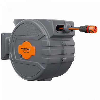 Катушка автоматическая со шлангом Auto Reel x25 и набором для полива DWR 3050 Daewoo Power DWR 3050