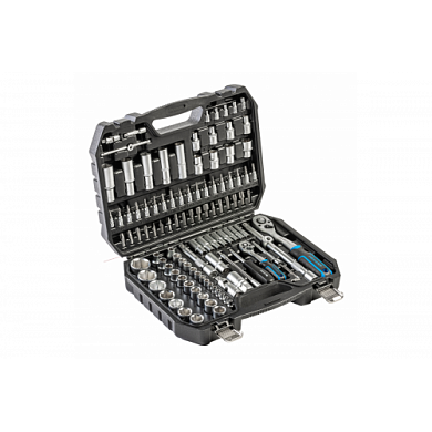 Набор инструмента 1/2"&1/4" 112 пр. 6-гр CrV Hoegert HT1R232