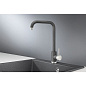 Смеситель для кухни высокий, ST-4033, графит, Granula 108763