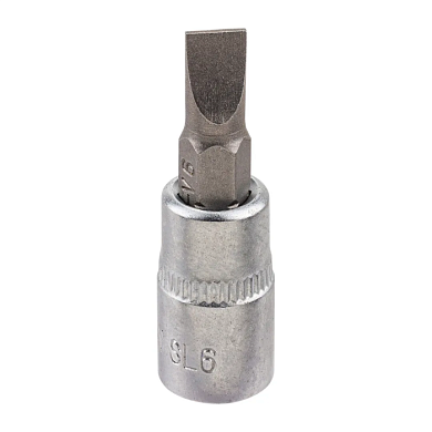 Головка-бита шлицевая SL6 1/4'' JCB JCB-3233206