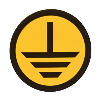 Наклейка "Земля" (d20мм,) EKF PROxima an-1-04