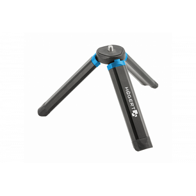 Штатив трипод алюминиевый 1/4" 9см для осветительного и измерительного оборудования Hoegert HT1E434