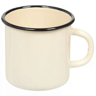 Кружка.эмал б/кр 0.25л (слоновая) Без декора Керченский металлургический завод 40104-022СлБД