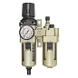 Блок подготовки воздуха 1/4'', фильтр-регулятор и лубрикатор, 10Мк, 1700 л/мин, 0-10bar Forsage F-AC3010-02