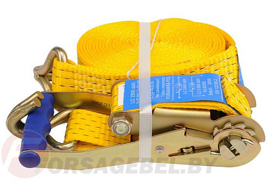 Лента для крепления багажа с трещоткой 2500daN 50ммх 6м 2шт. Vorel 82392