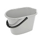 Ведро прямоугольное, 10 л, пластик, ассорти