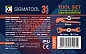 Пассатижи 250 мм, два рожковых ключа 16х17, 18х19 мм SIGMATOOL Sigmatool-10303