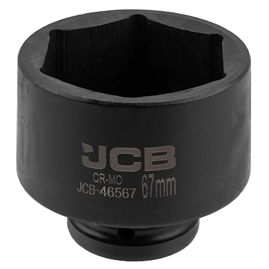 Головка ударная 3/4'' 67 мм 6-гр JCB JCB-46567