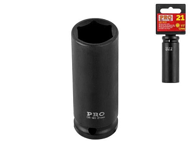 Головка ударная 1/2" 21 мм 6-гр. глубокая PRO STARTUL PRO-30121