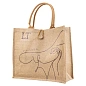 Сумка-шоппер (материал джут) 40х35х14см, max нагрузка 10кг La and Te beaute LT-shbag1