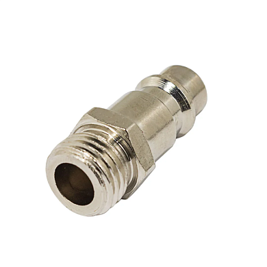 Пневматический быстроразъем "папа"-наруж. резьба 1/4" ForceKraft FK-SE2-2PM
