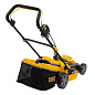 Газонокосилка электрическая GM-1800, 1800 Вт, ширина 38 см, 6 уровней, травосборник 40 л. Denzel 96617