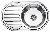 Кухонная мойка из нержавеющей стали, глянцевая Ledeme L87750-6R