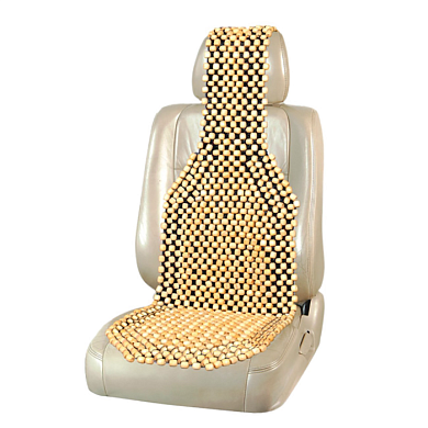 Накидка сиденья массажная Massage-03 дерево светлое дерево SKYWAY S01305001