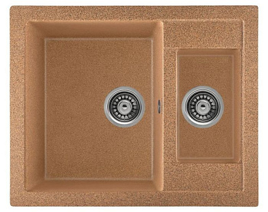 Мойка кухонная из мраморной крошки, терракот, C01-23 Gerhans