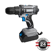 Дрель-шуруповёрт аккумуляторная, 20 В, 0-350/0-1350 об/мин, 2.0 Ач, 35 Нм, 2 АКБ, кейс RÖGEL CDR-2020