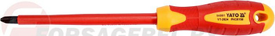 Отвёртка PH3х150 мм 1000V Yato YT-2824