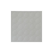 Заглушка самоприлипающая к эксцентрику светло-серый (20307) (лист-28шт.) FOLMAG 21378