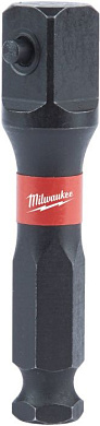Переходник Milwaukee Shockwave с 7/16" HEX на 1/2" квадратный хвостовик 4932480586