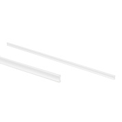 Ручка меб. скоба алюм. SERENE 512/597 белый матовый, AKS 112983