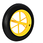 Колесо полиуретановое Deli YS EDL437065T, 14" х 4.00