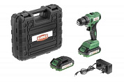 Аккум. дрель бесщ. ACD18BLC 18В 2x2Ач LiION 10мм 0-400/0-1400об/мин 45Нм в кейсе Hammer 827376