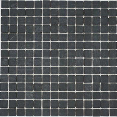 Мозаика Pietrine Nero Lava MAT, 20х20х6 мм, MOSAICSTORY 30073