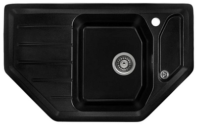 Мойка кухонная из мраморной крошки, оникс, E08-25 Gerhans