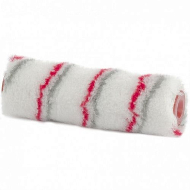 Мини-Валик сменный, для среднегладких поверхностях, синтет, 100 мм ворс 12 мм D 30 мм, D ручки 6 мм, полиамид Mtx 80853