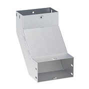 Угол 90 град, вертикальный внутренний RAL7035 EKF