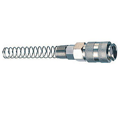 Быстросъемное соединение с пружиной, "мама"-зажим под шланг 8х10 мм FUBAG 180130 B