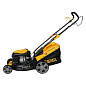 Газонокосилка бензиновая GLD-460SP, 146 куб.см, ширина 46 см, самоходная, 7 уровней, травосборник 50 л Denzel 58803