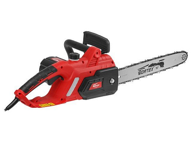 Пила цепная электрическая EC 4020-1 шина 40 см, 16'', 3/8'' LP, 1.3 мм, 2000 Вт Wortex EC4020100029