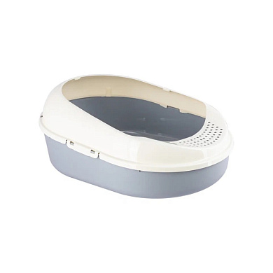 Лоток для кошачьего туалета Cosmo, серый Полимербыт 4396207