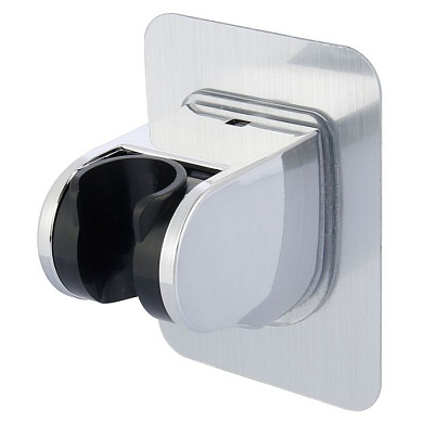 Держатель душевой лейки на клеевой основе, пластик, хром Ledeme L36-2