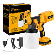 Краскопульт аккумуляторный SGDK20 086-1019 DEKO 086-1019