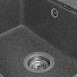 Мойка кухонная из мраморной крошки, графит, A12-24 Gerhans