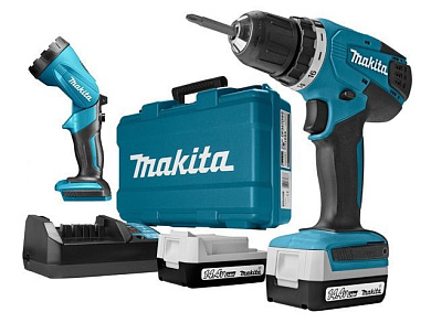Дрель-шуруповерт аккумуляторная DF347DWLE (DF 347 DWLE) MAKITA