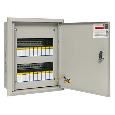 Щит распред, встраиваемый ЩРВ-18 (390х340х120) IP31 EKF PROxima mb11-18