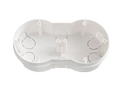 Коробка распаечная (монтажная) КМ-228 (Для бетона и кирпича.Двухместная.150х79х41,5 мм) Bylectrica К-228