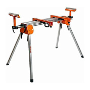 Стол рабочий для торцовочной пилы,алюм., универс, склад, легкий, рег.длины, рукоять PIT MMSS-02