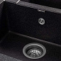 Мойка кухонная из мраморной крошки, черный, C01-22 Gerhans
