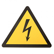 Наклейка "Молния" (100х100х100мм,) EKF PROxima an-1-01