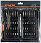 Набор бит SL, PH, PZ, Torx, HEX, Square Head 1/4'' 56 пр. Sthor 66310