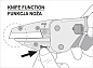 Ножницы технические многофункциональные 250 мм SK5 Cr12Mo Yato YT-18963