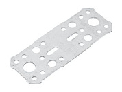 Пластина крепежная 130х53 белый цинк ЦВIК CV-31985-1