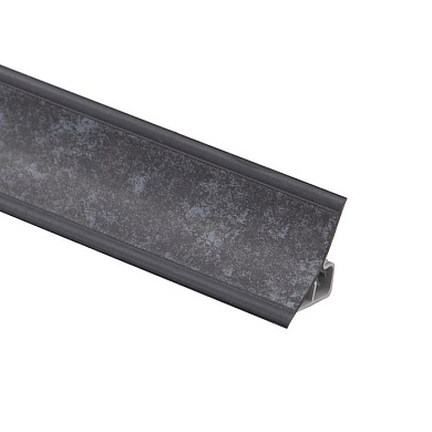 Плинтус ПВХ к столешнику LР минерал (134) (1шт=3м.п.) EL-MECH-PLAST 60382