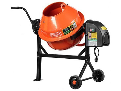 Бетоносмеситель BK-80C, объем 70/55 л, 375 Вт, 230 В, DGM DG1540-3