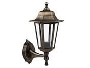 Светильник садово-парковый настенный "Леда1", черный под бронзу, НБУ 06-60-001, Юпитер JP1412