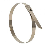 Хомут AISI 304 из нержавеющей стали, 4,6x125 (100 шт,) FlexLock PROxima plc-fl-tss-304-4.6x125